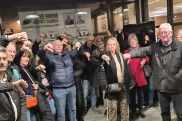 Residents who attended the Climate Change and Leisure Committee meeting all walked out in protest.